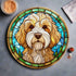 Cockapoo Apricot Glass Suncatcher Worktop Saver